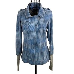 Miss Chievous | Blue Patterned Jacket